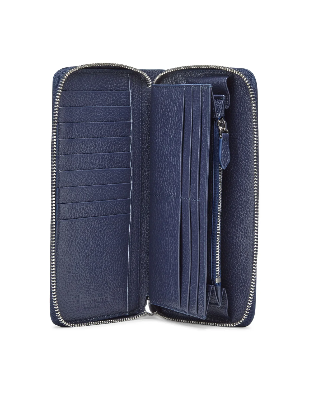 French wallet Luxury, цвет: Синий