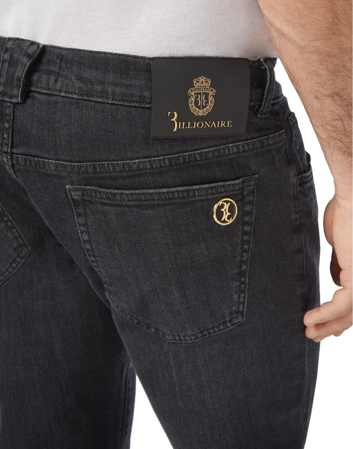 Super slim fit Double B, цвет: Черный