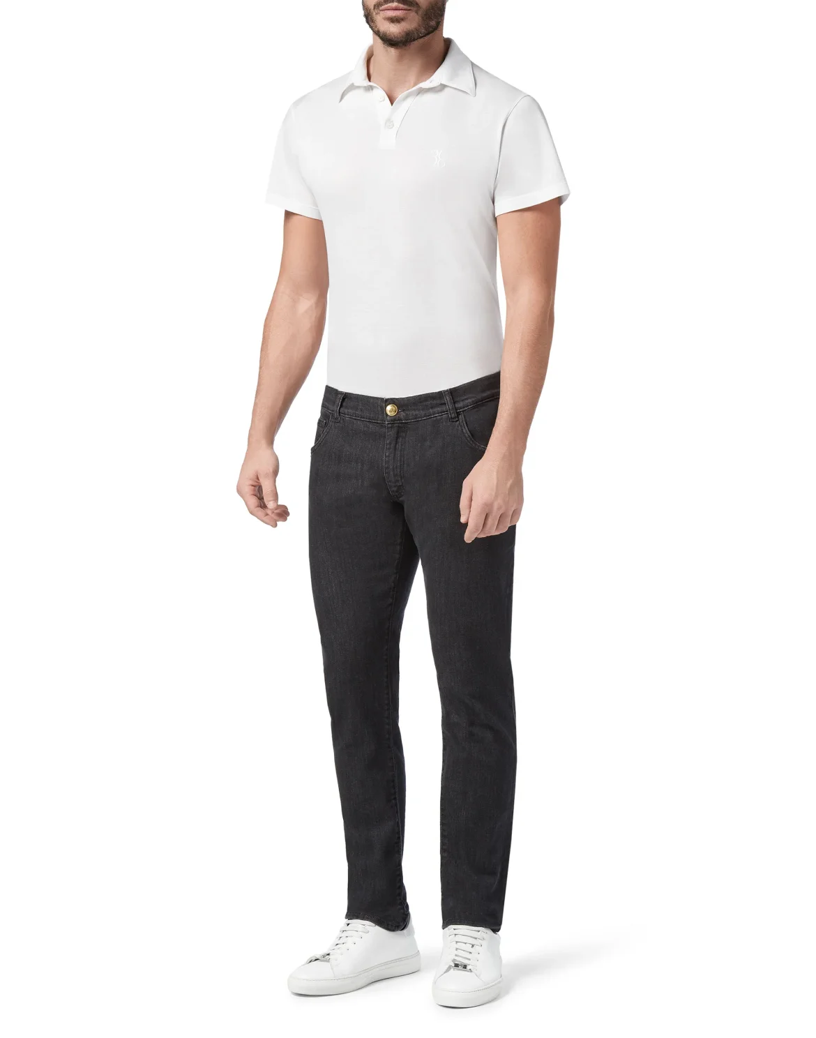 Super slim fit Double B, цвет: Черный