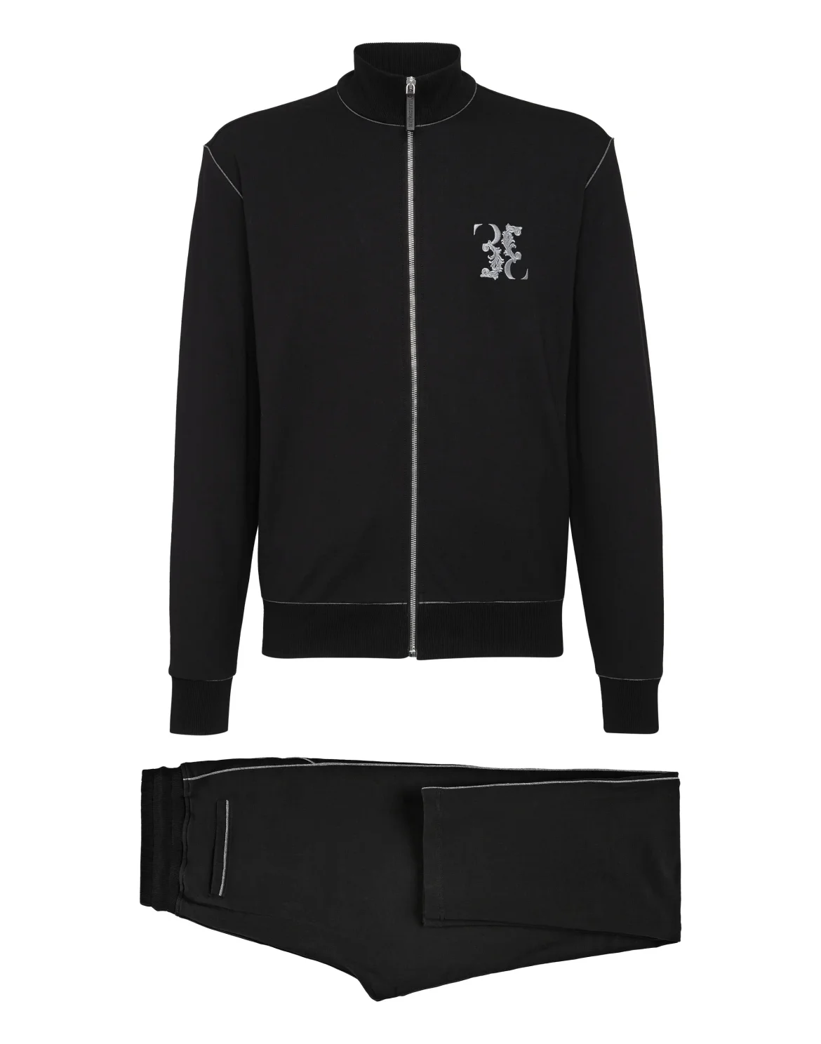 Top/Trousers -T Baroque, цвет: Черный