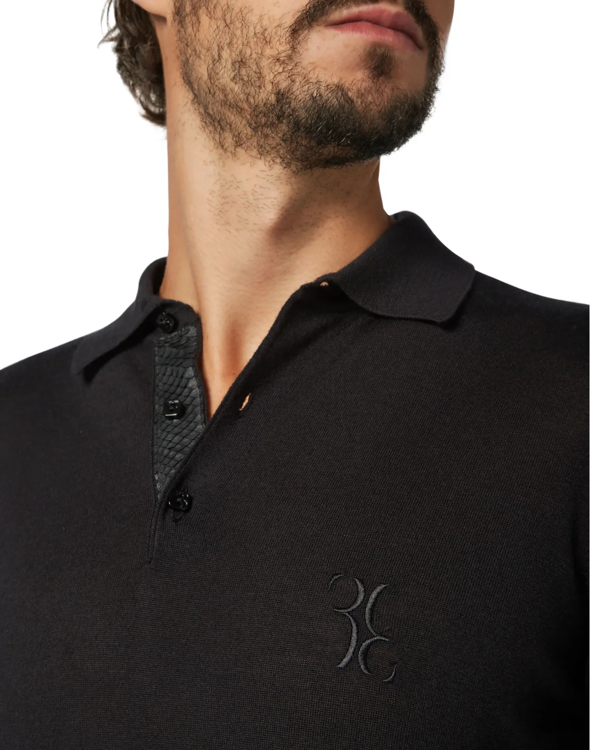 Pullover Polo-Neck LS Luxury, цвет: Черный