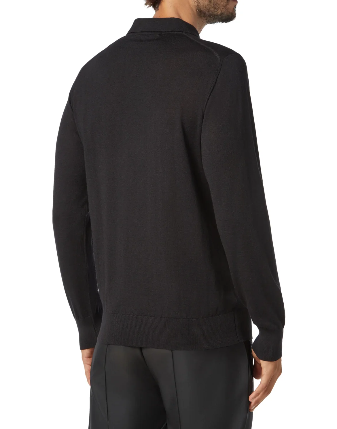 Pullover Polo-Neck LS Luxury, цвет: Черный