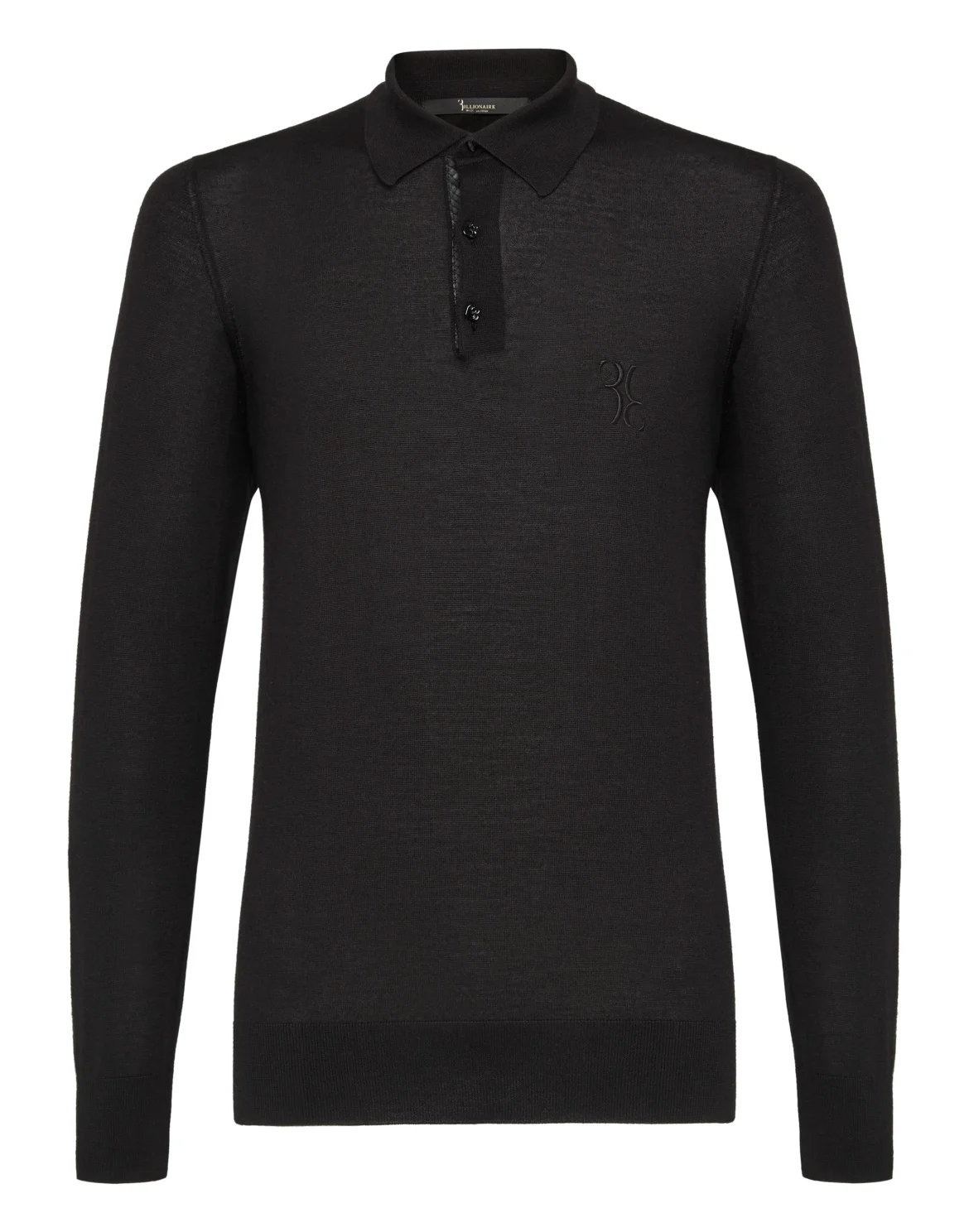 Pullover Polo-Neck LS Luxury, цвет: Черный
