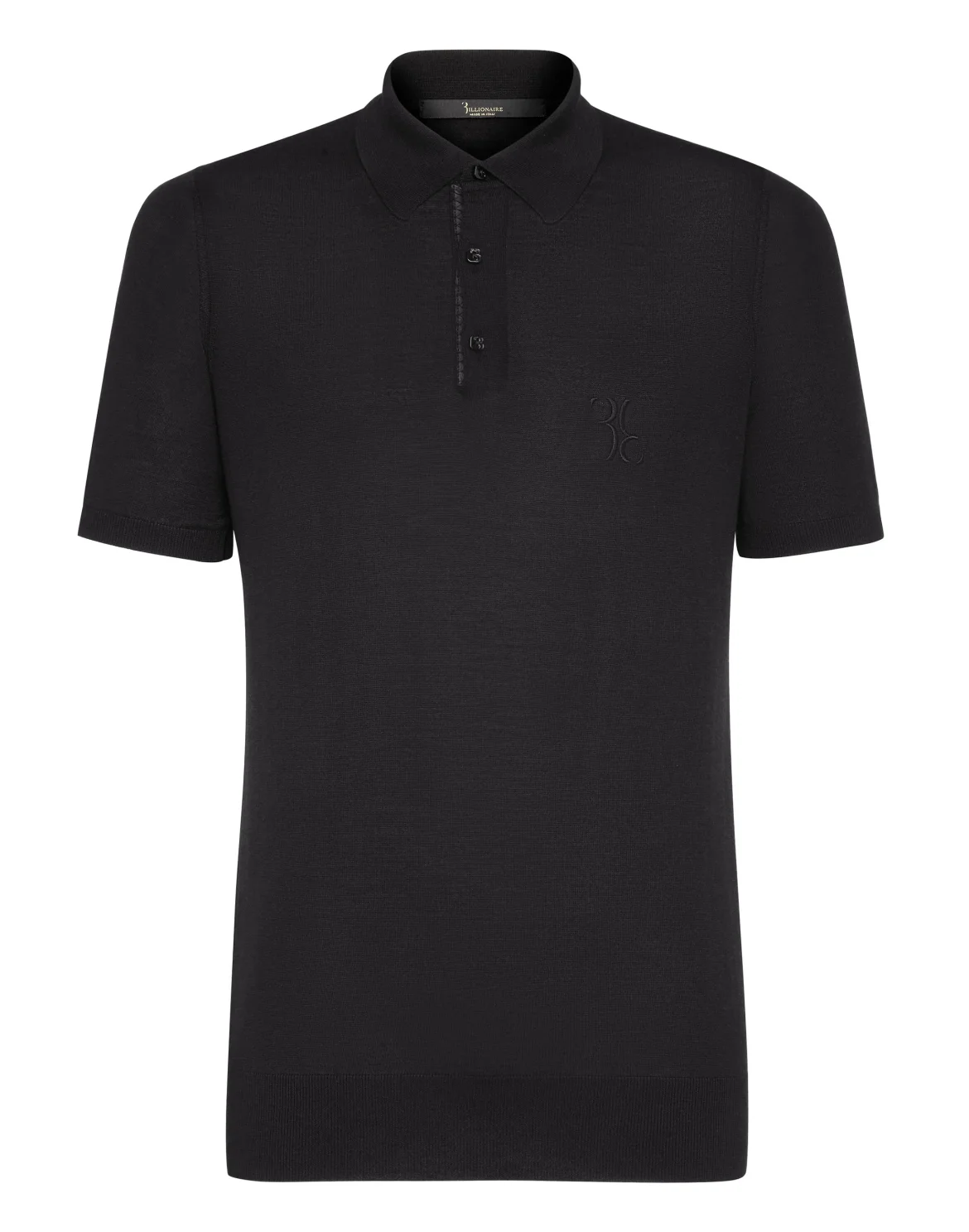 Pullover Polo-Neck SS Luxury, цвет: Черный
