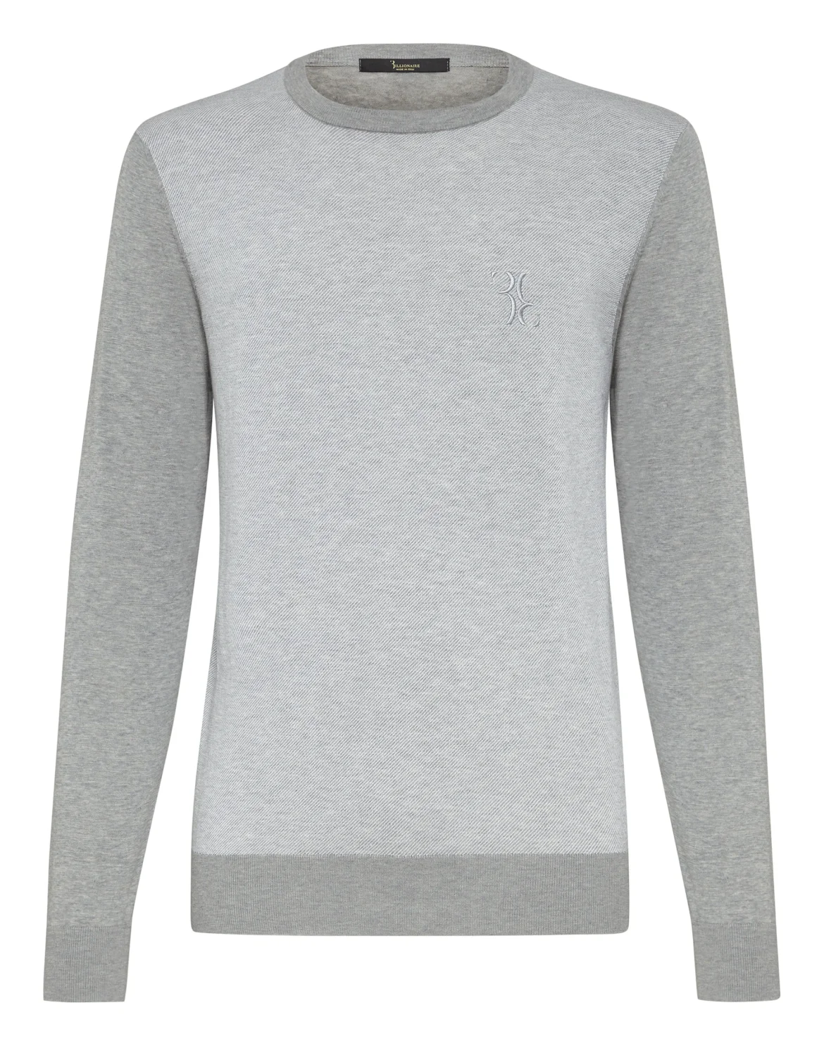 Pullover Round Neck LS Double B, цвет: Белый