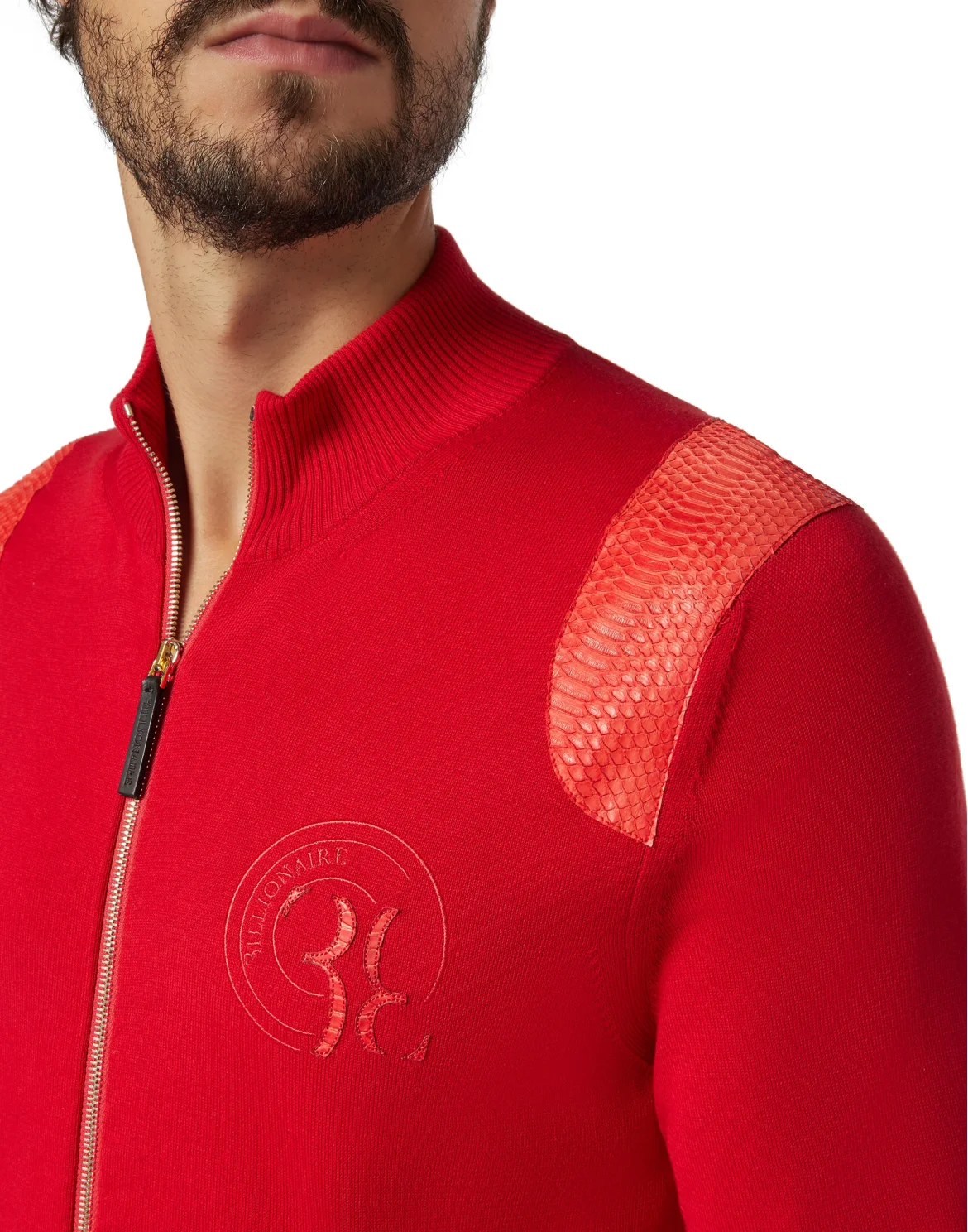 Pullover full zip LS Luxury, цвет: Красный