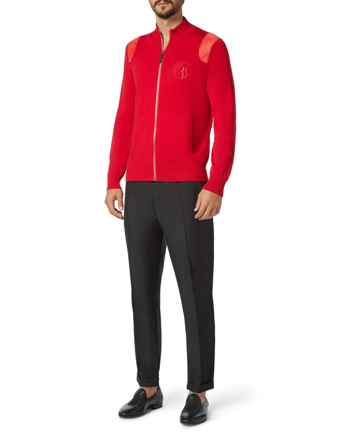 Pullover full zip LS Luxury, цвет: Красный