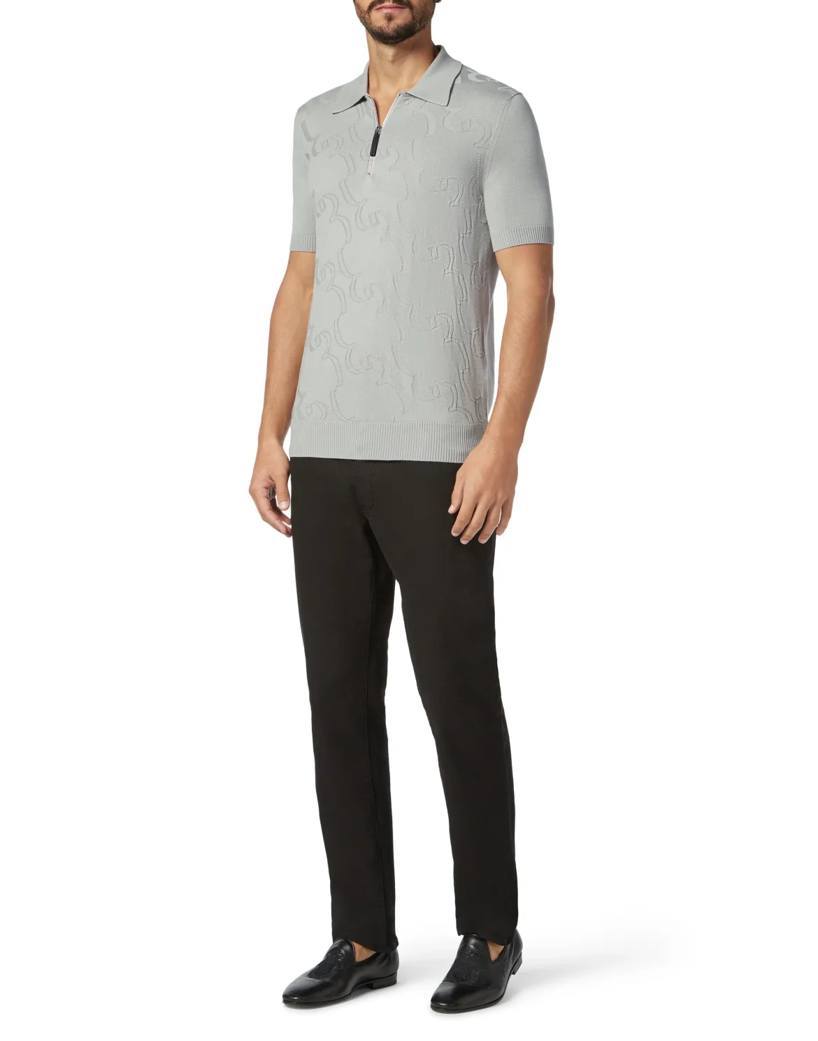 Pullover zip mock Braid, цвет: Серый