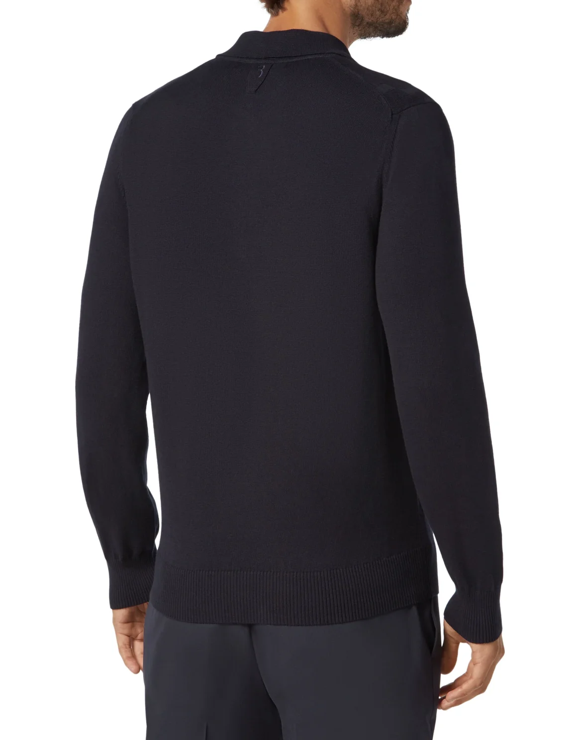 Pullover zip mock Braid, цвет: Синий