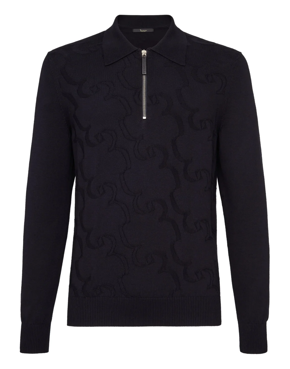 Pullover zip mock Braid, цвет: Синий