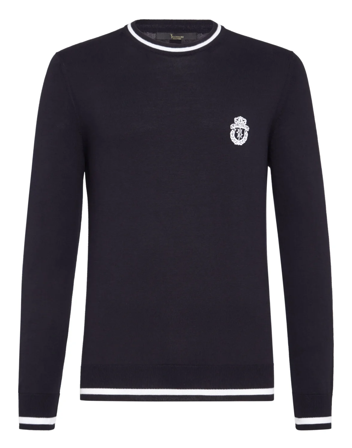 Pullover Round Neck LS Crest, цвет: Синий