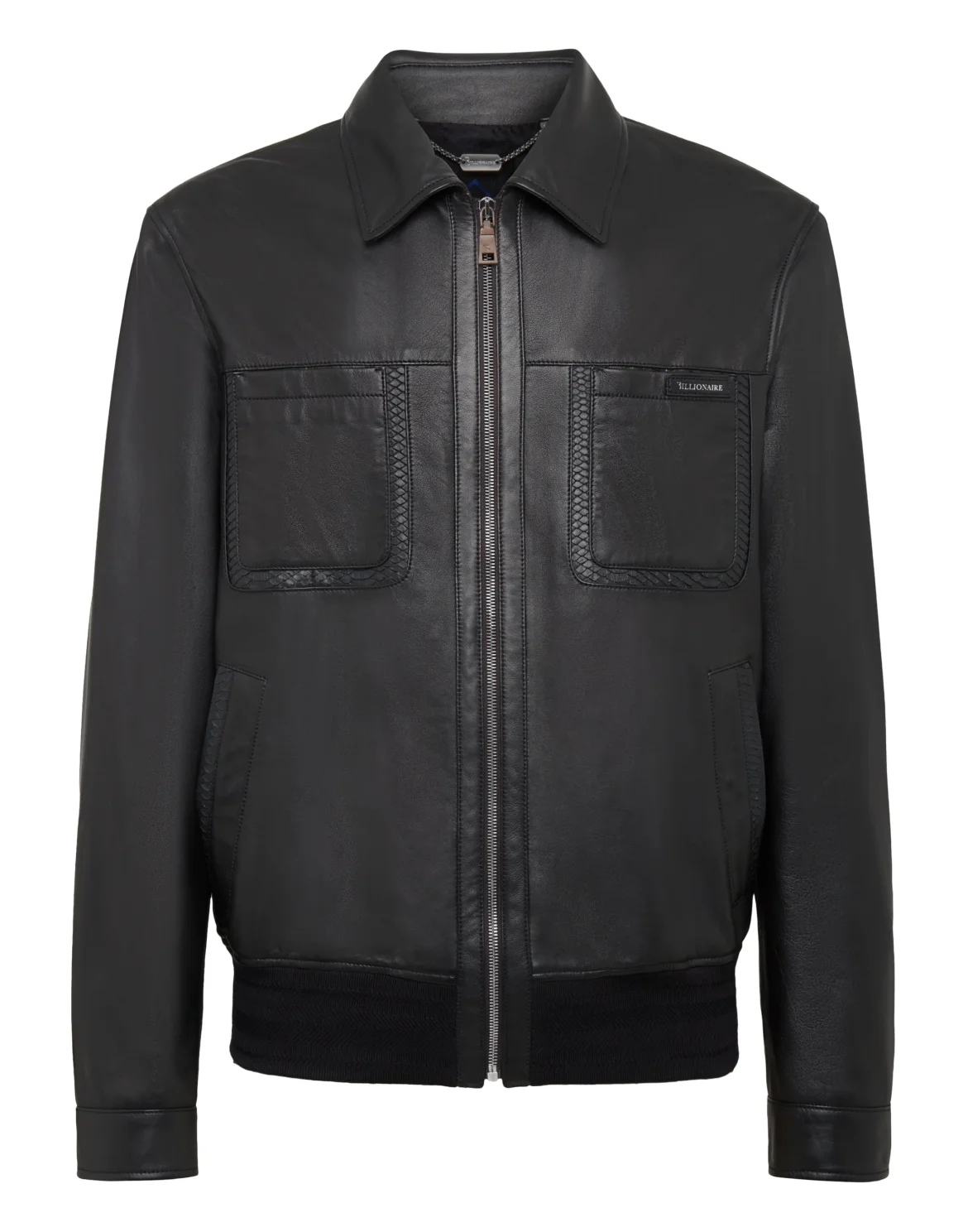 Leather Jacket Logos, цвет: Черный