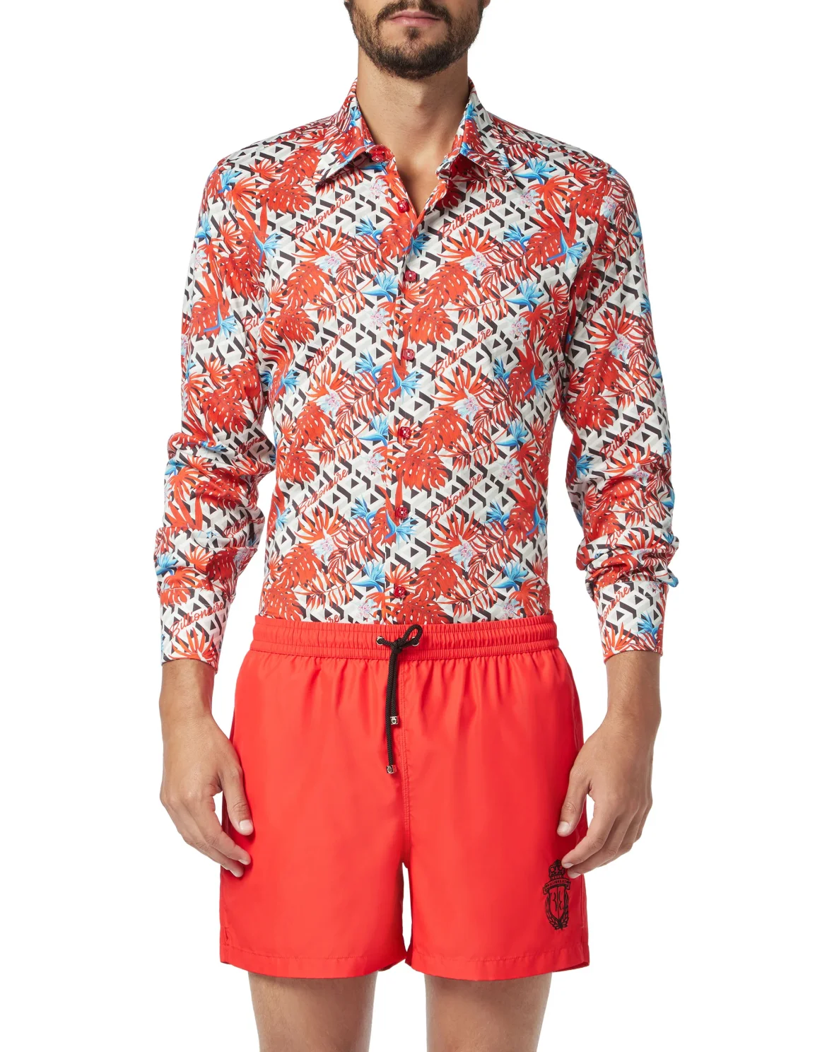 Beachwear Short Trousers Crest, цвет: Красный