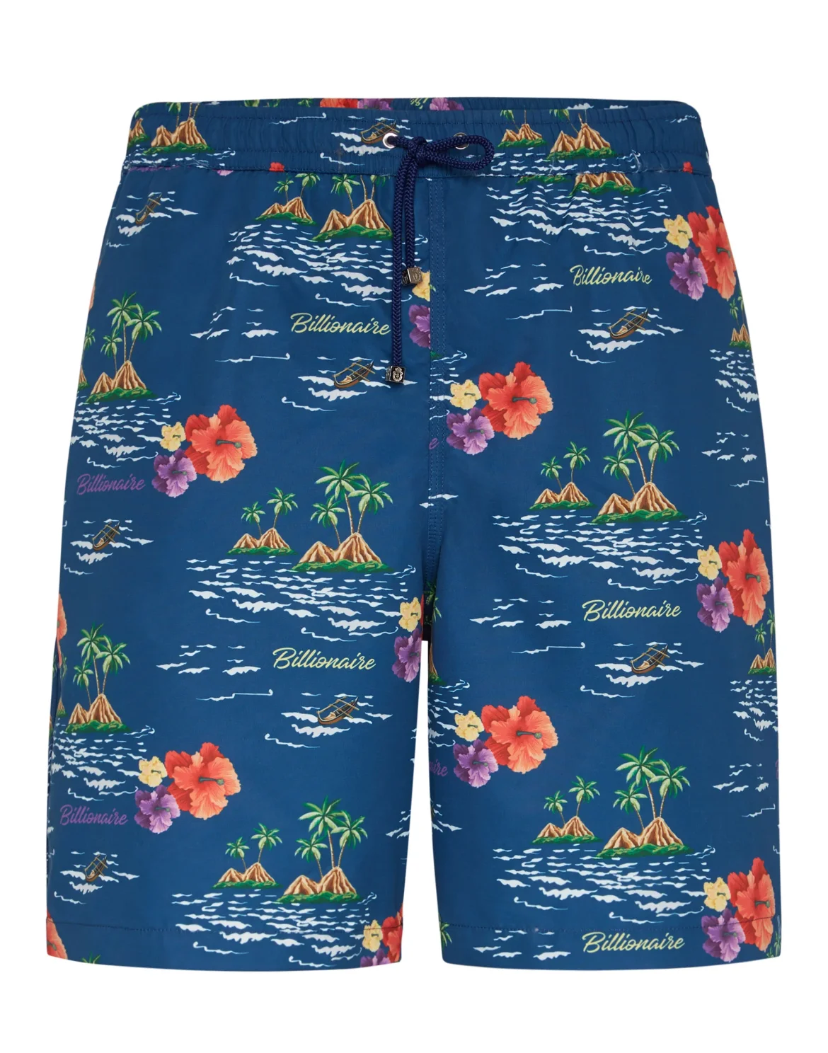 Beachwear Long Trousers Palms, цвет: Синий