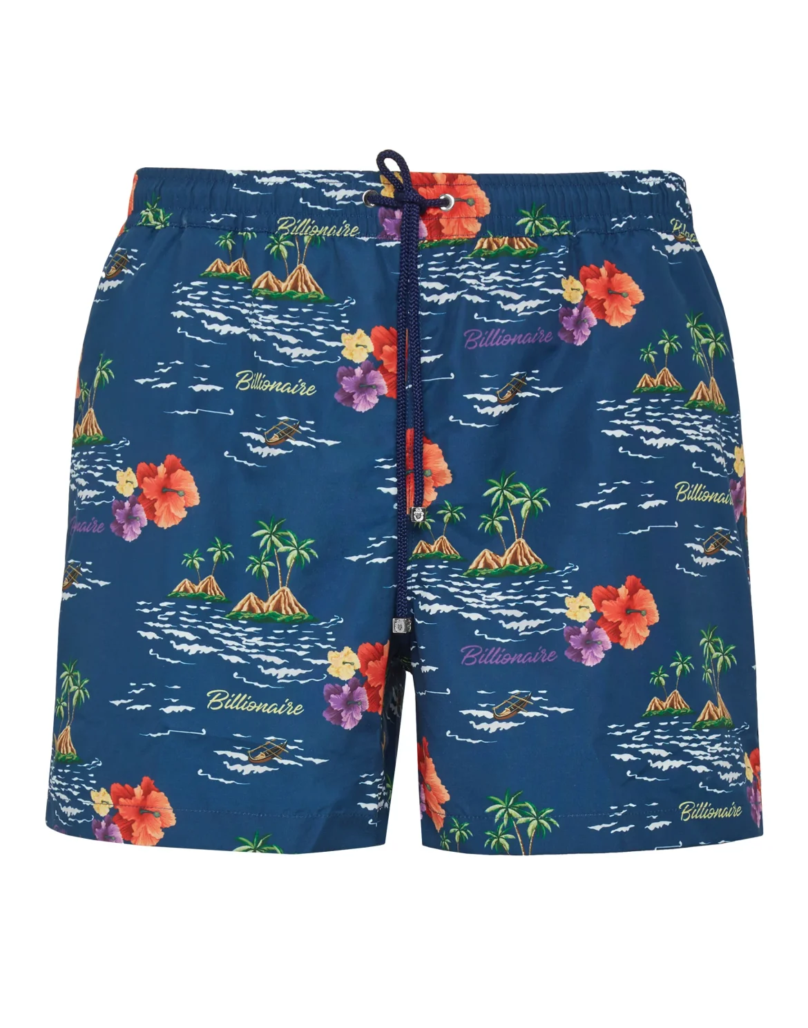 Beachwear Short Trousers Palms, цвет: Синий