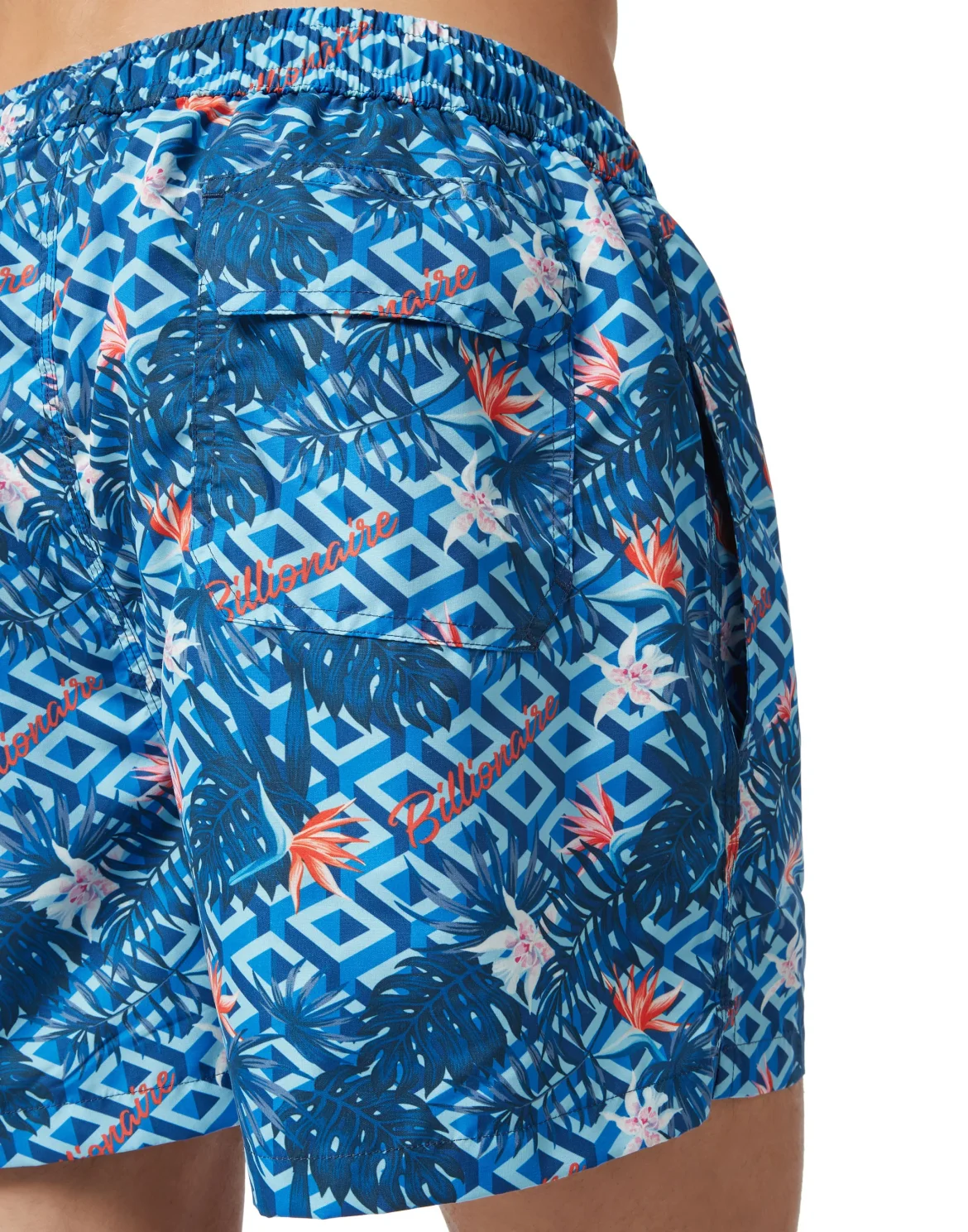 Beachwear Short Trousers Palms, цвет: Синий
