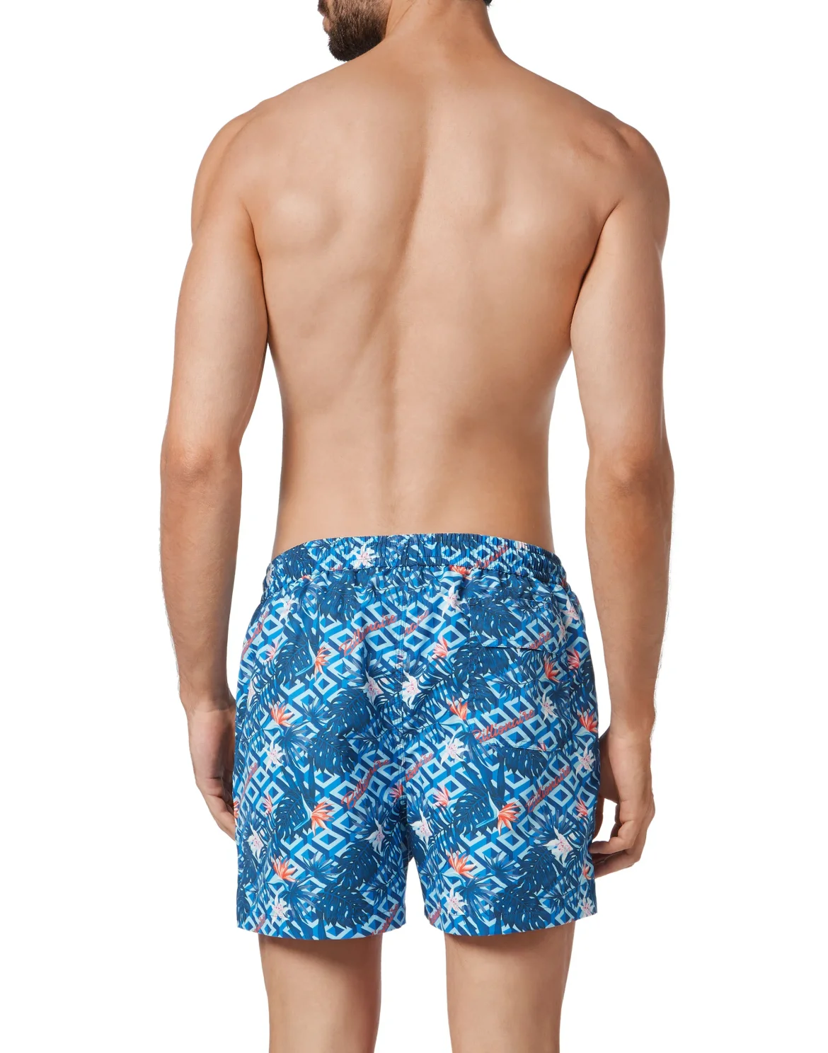 Beachwear Short Trousers Palms, цвет: Синий