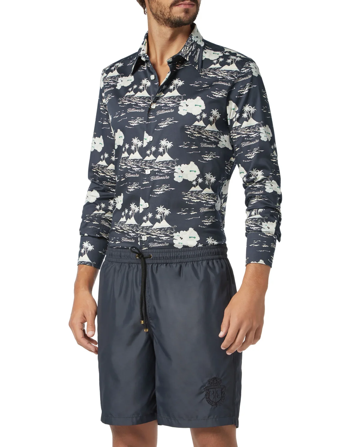 Beachwear Long Trousers Crest, цвет: Черный