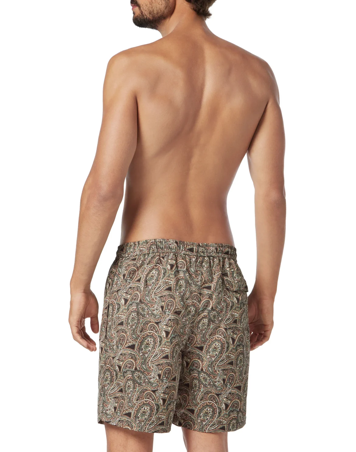Beachwear Long Trousers Paisley, цвет: Черный