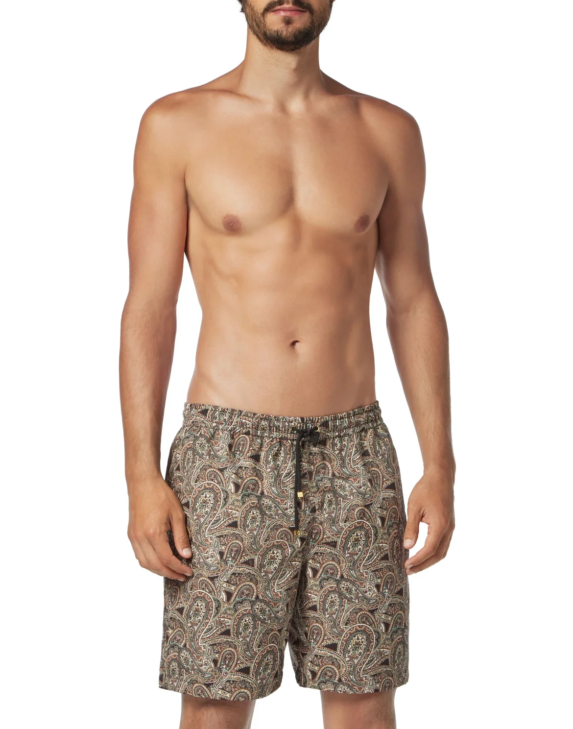 Beachwear Long Trousers Paisley, цвет: Черный
