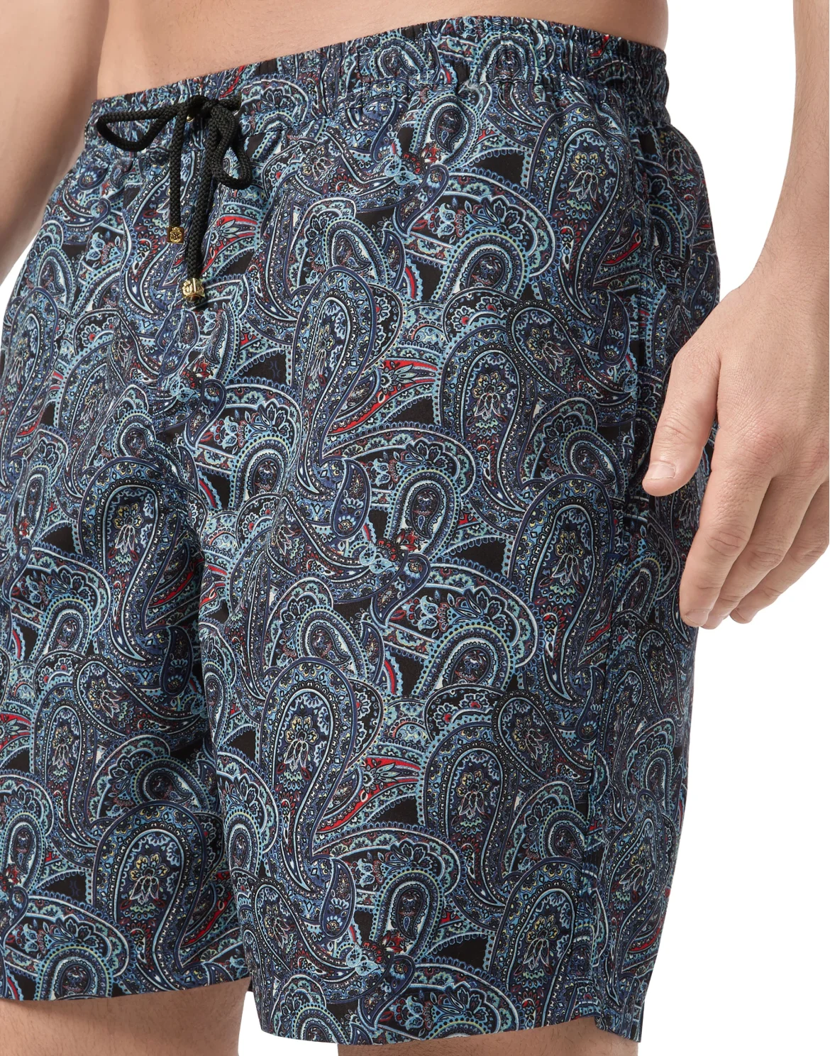 Beachwear Long Trousers Paisley, цвет: Черный