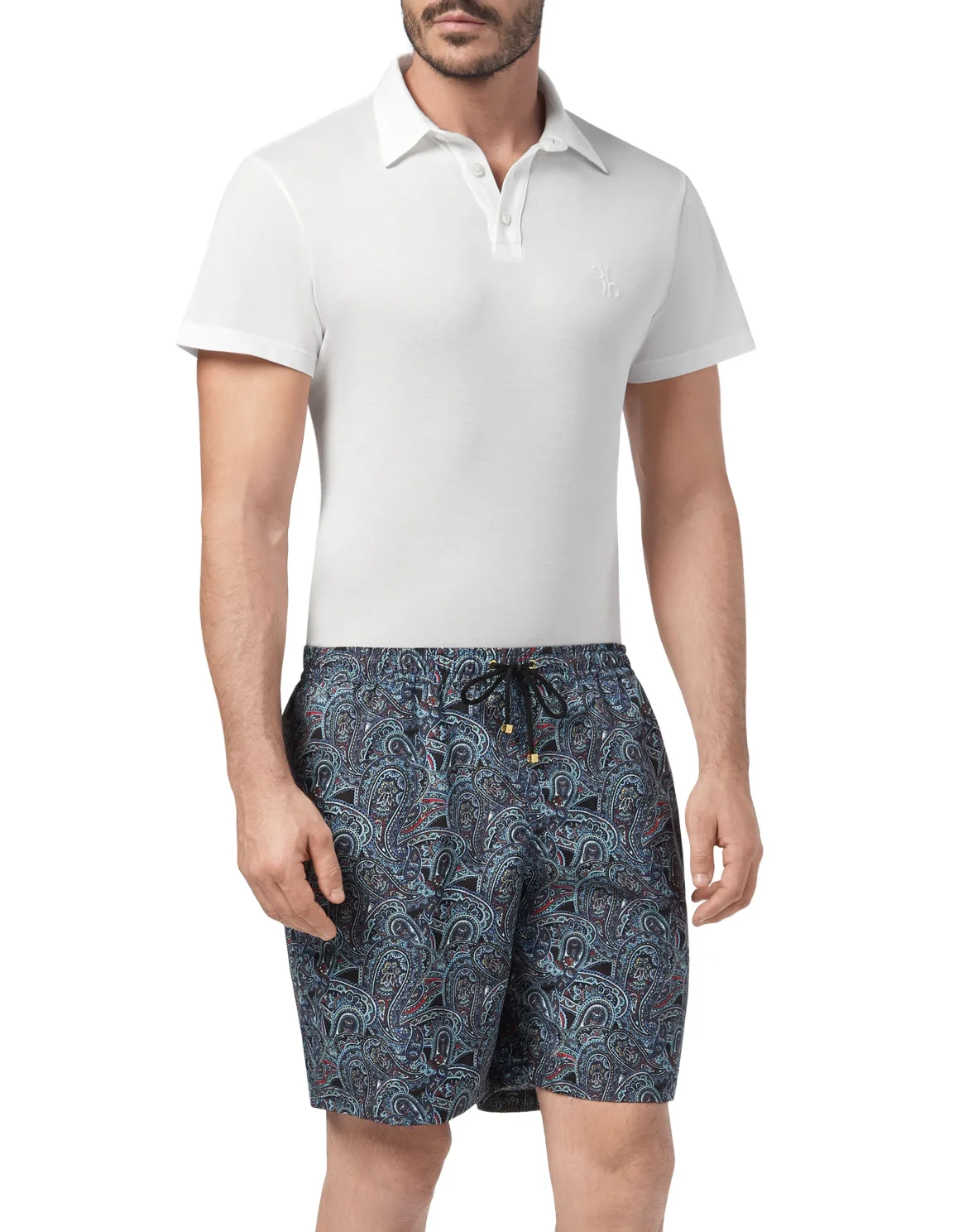 Beachwear Long Trousers Paisley, цвет: Черный