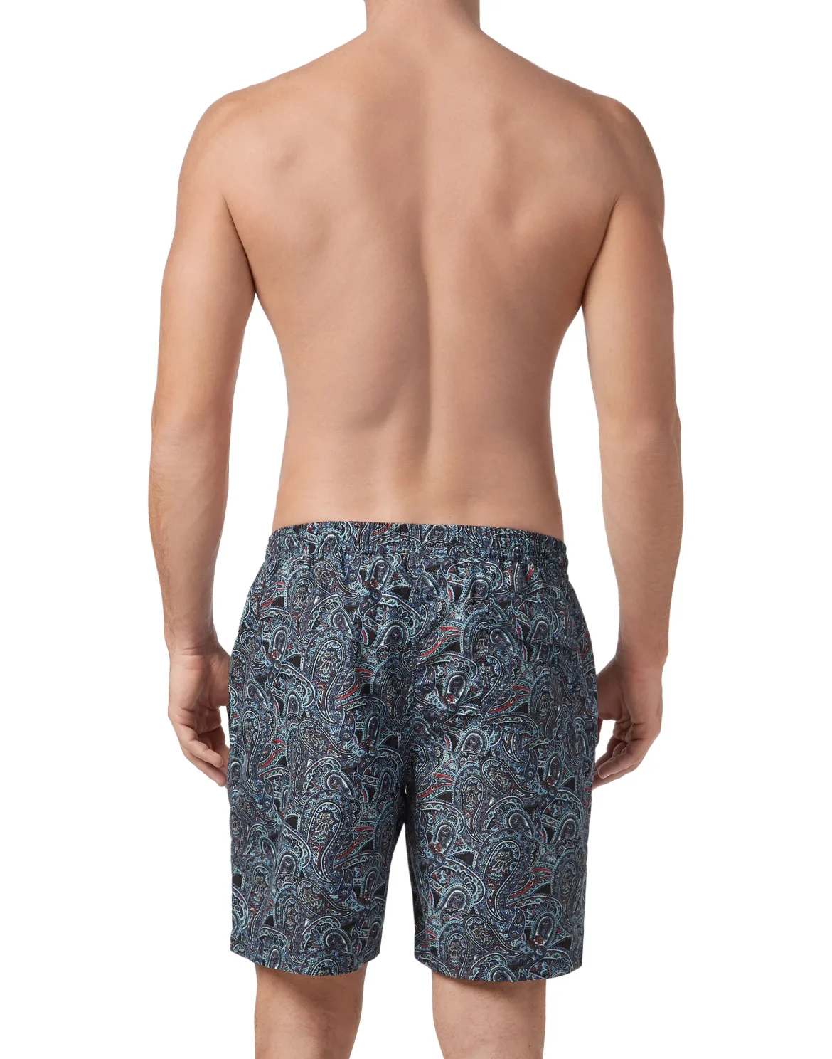 Beachwear Long Trousers Paisley, цвет: Черный