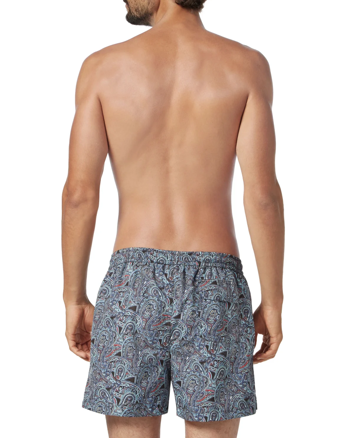 Beachwear Short Trousers Paisley, цвет: Черный