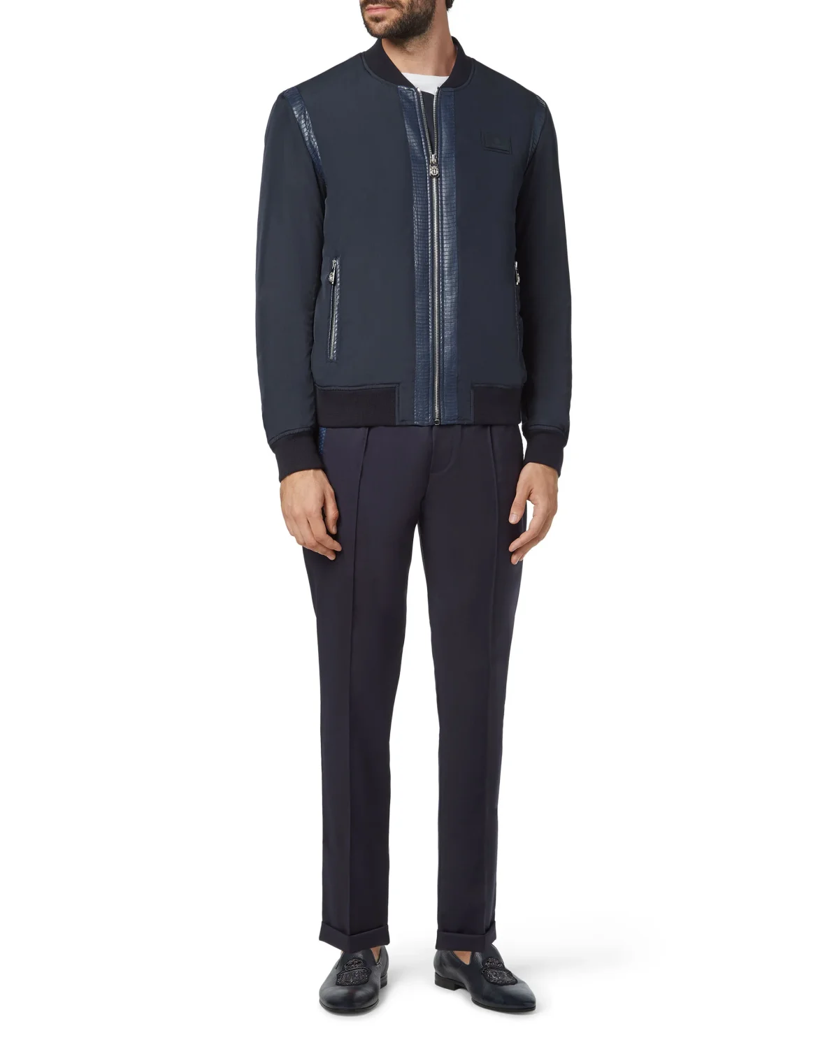 Bomber Luxury, цвет: Синий