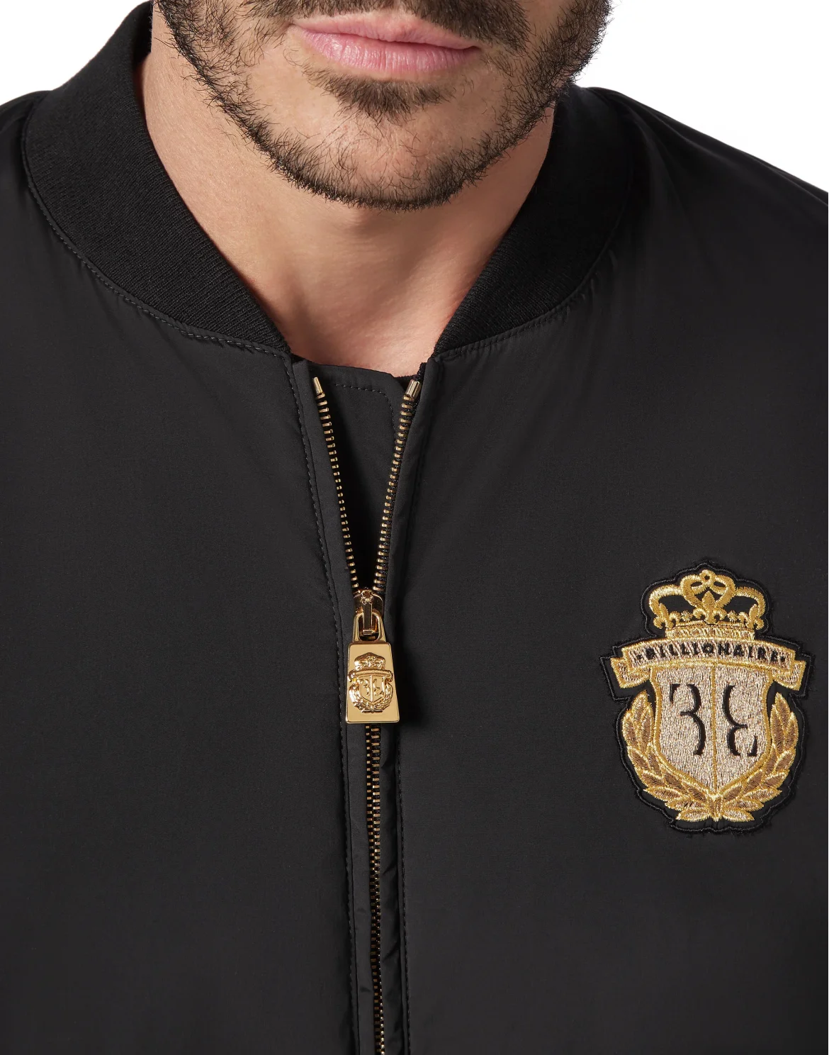 Bomber Crest, цвет: Черный