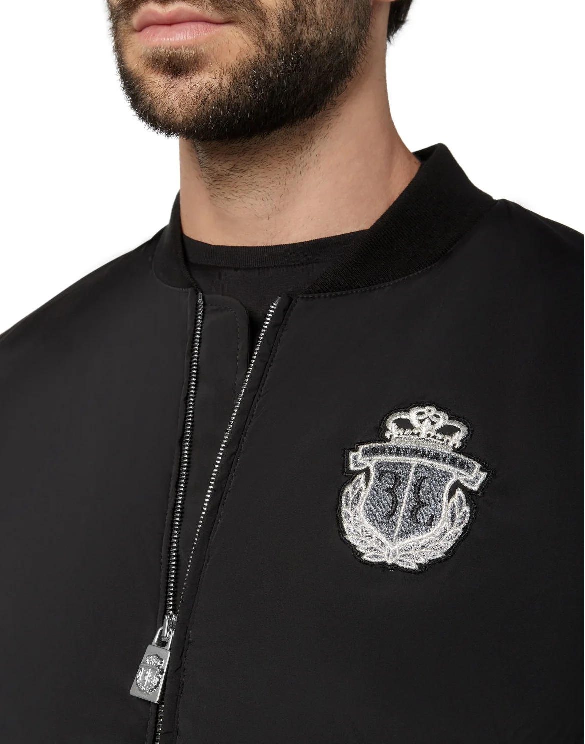 Bomber Crest, цвет: Черный