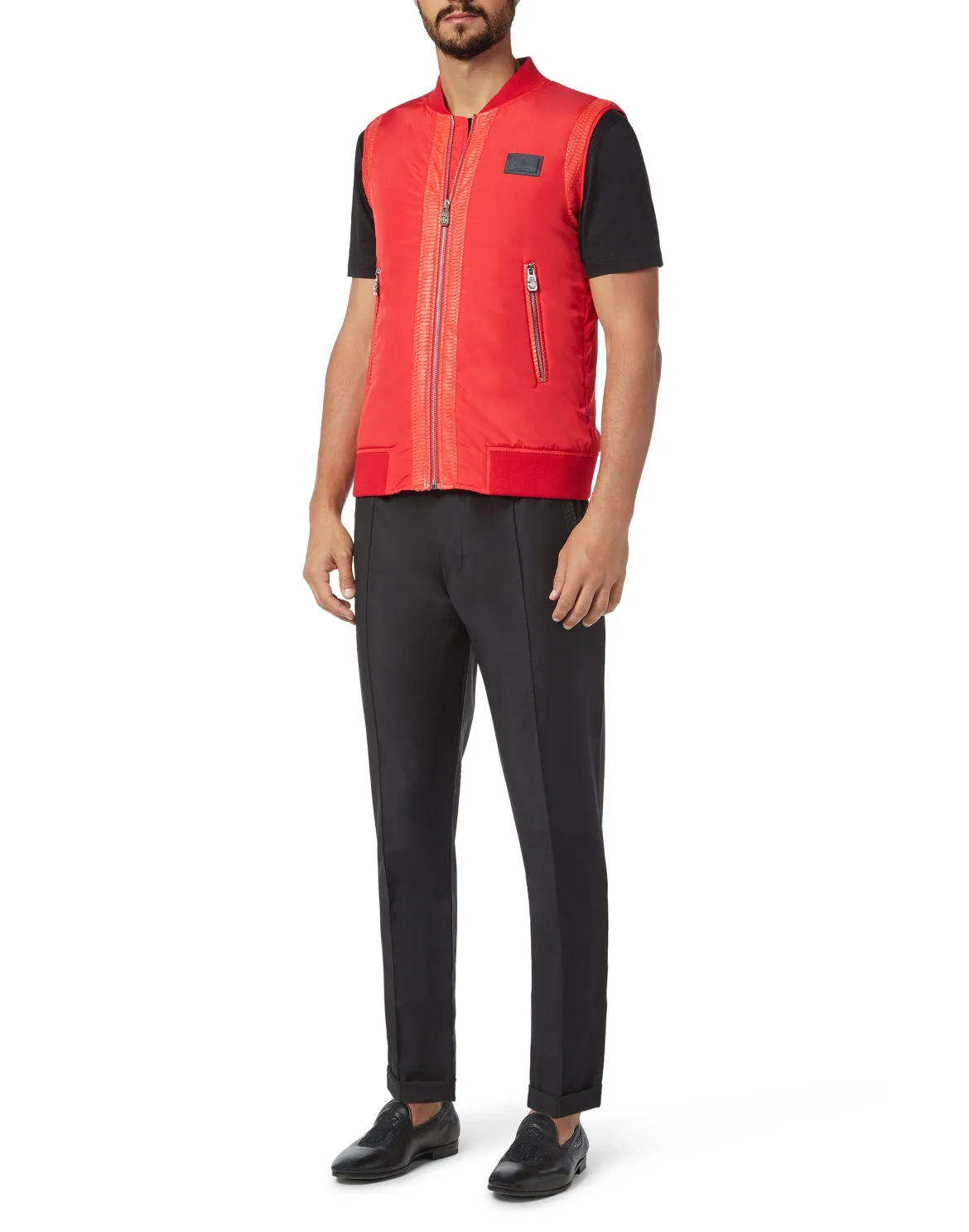 Short Vest Luxury, цвет: Красный