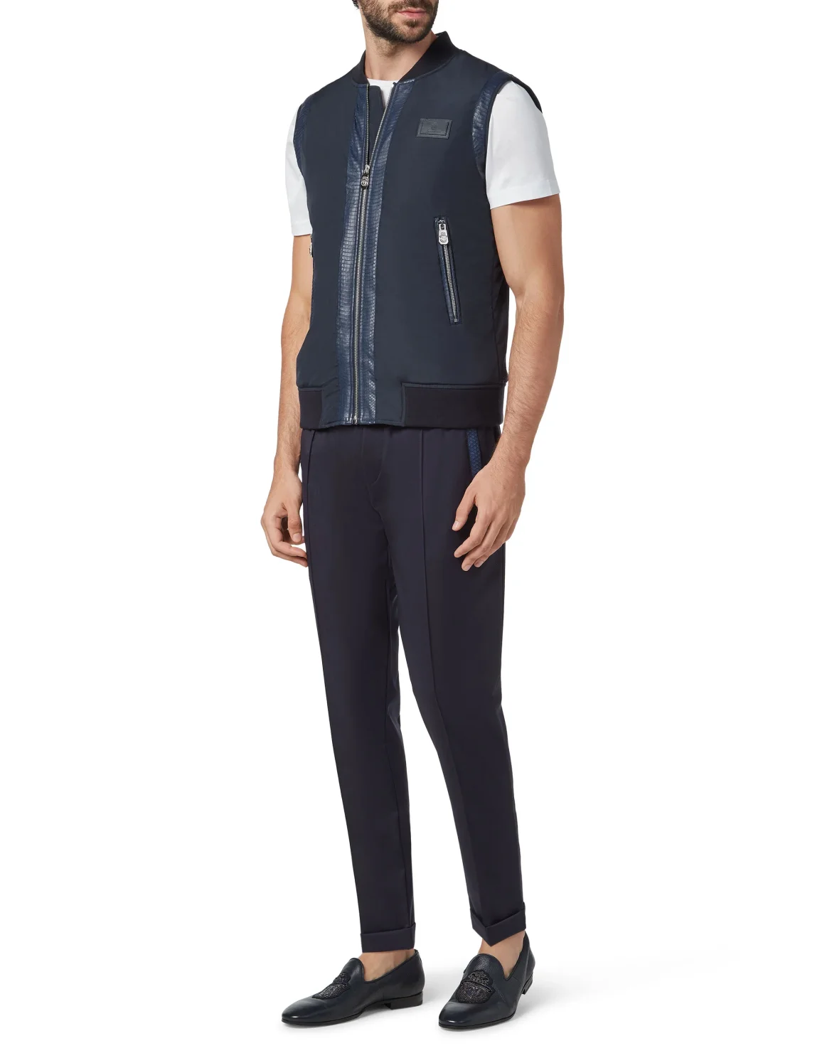 Short Vest Luxury, цвет: Синий