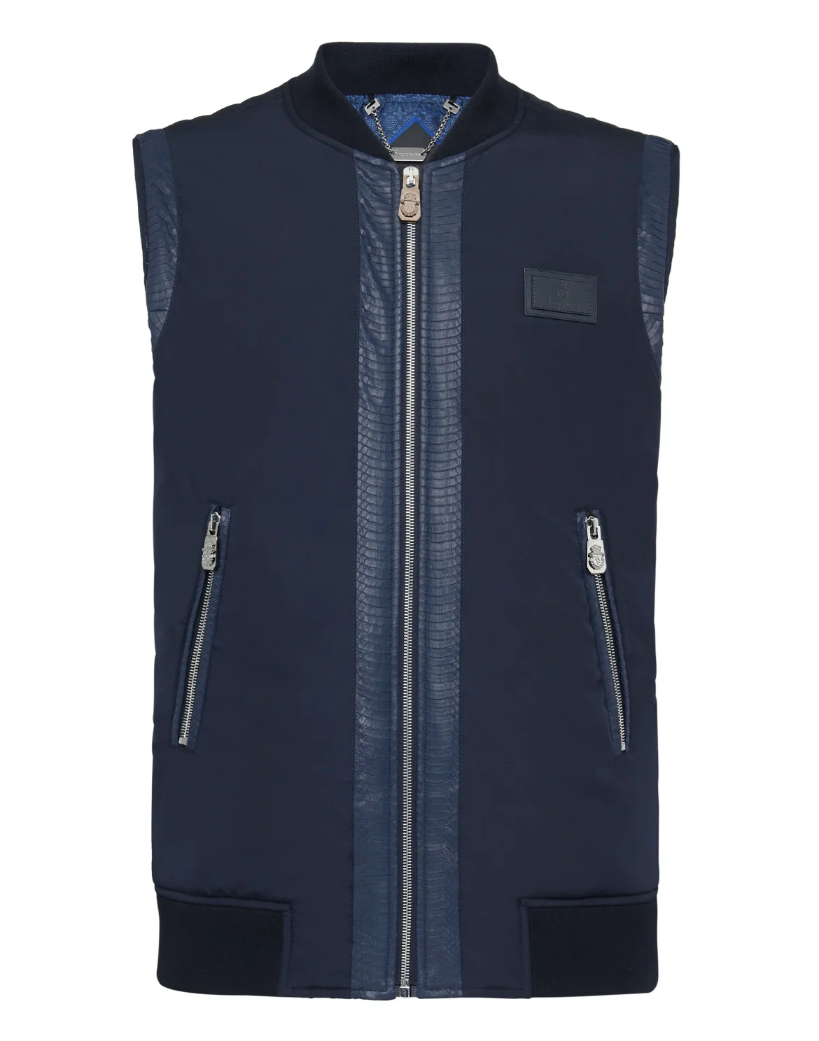 Short Vest Luxury, цвет: Синий