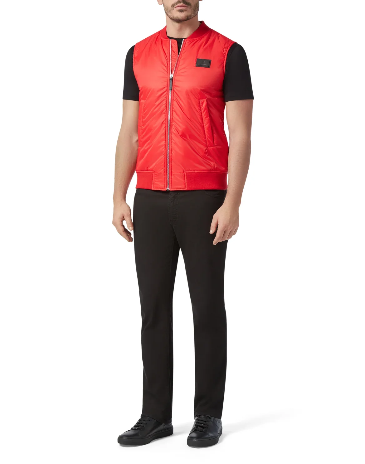 Short Vest Logos, цвет: Красный