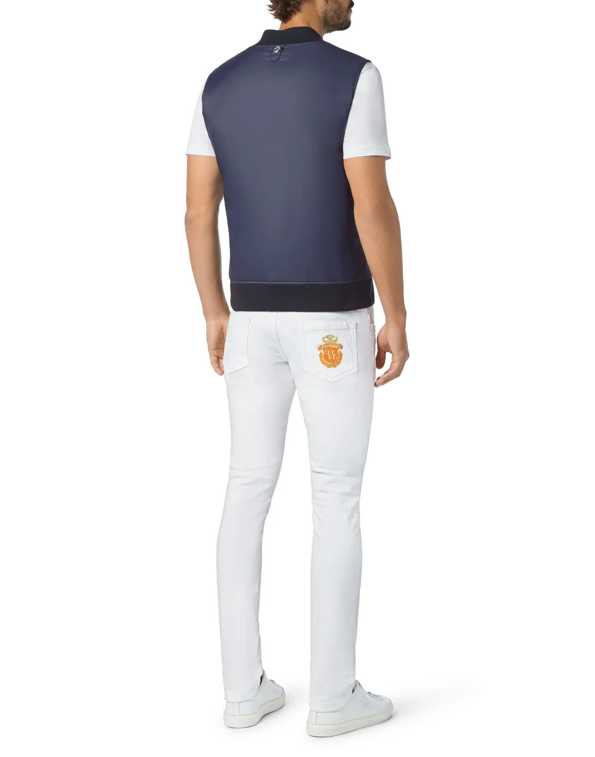 Short Vest Logos, цвет: Синий