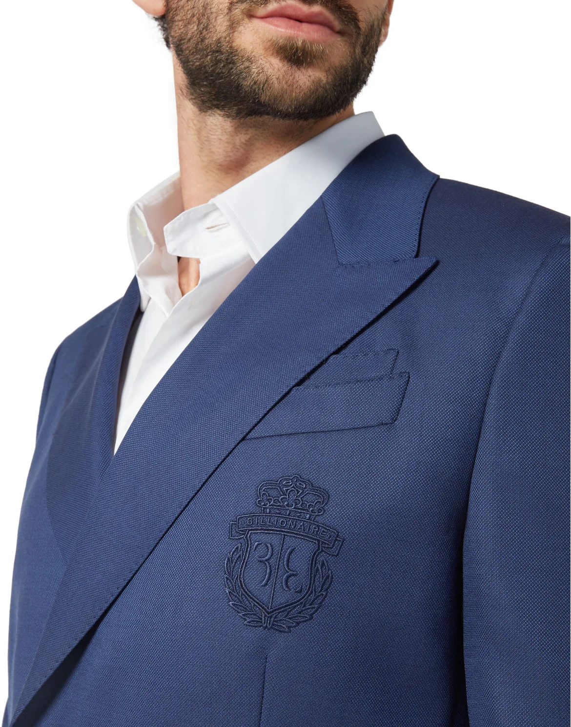 Blazer Tailored Fit Crest, цвет: Синий