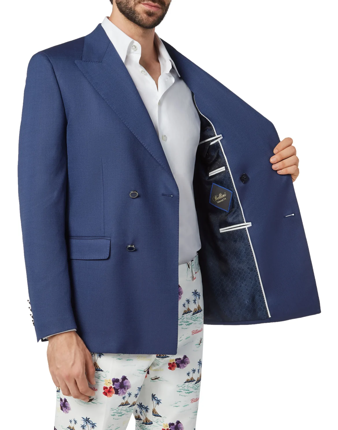 Blazer Tailored Fit Crest, цвет: Синий