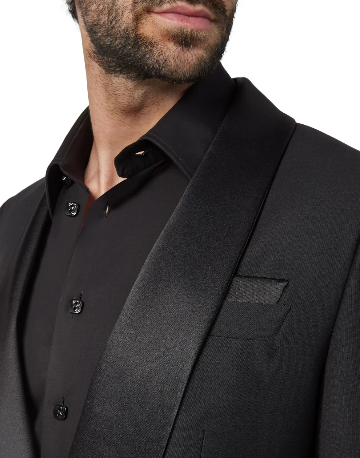 Blazer Slim Fit Elegant, цвет: Черный