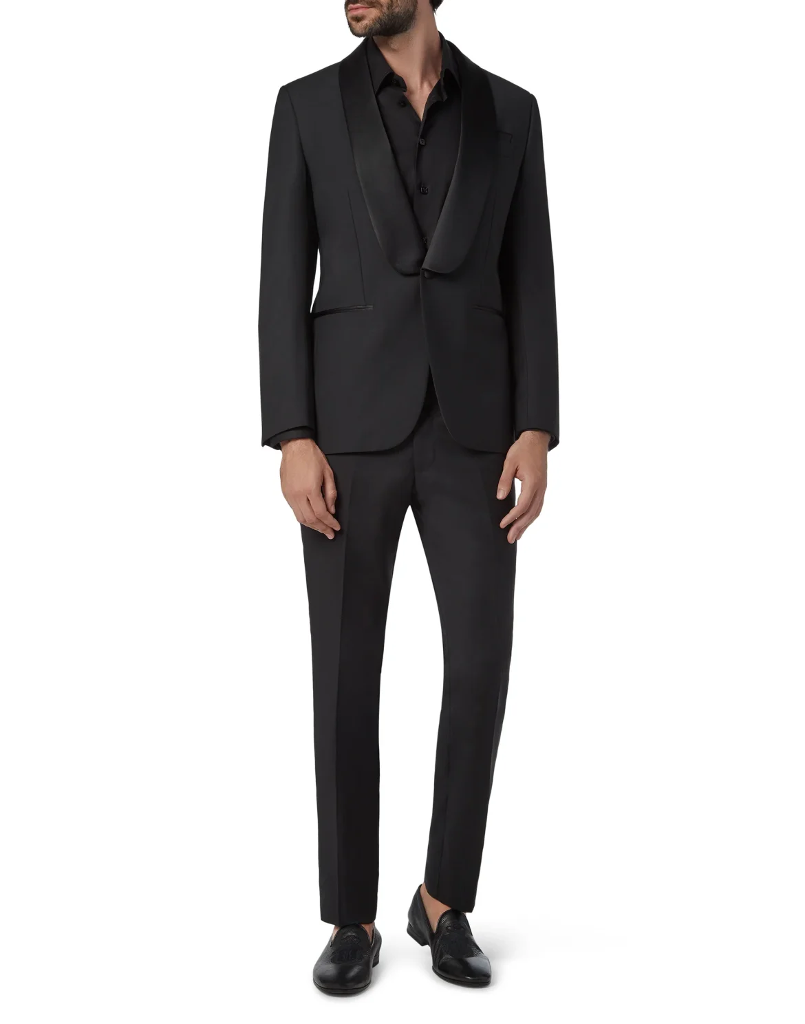 Blazer Slim Fit Elegant, цвет: Черный