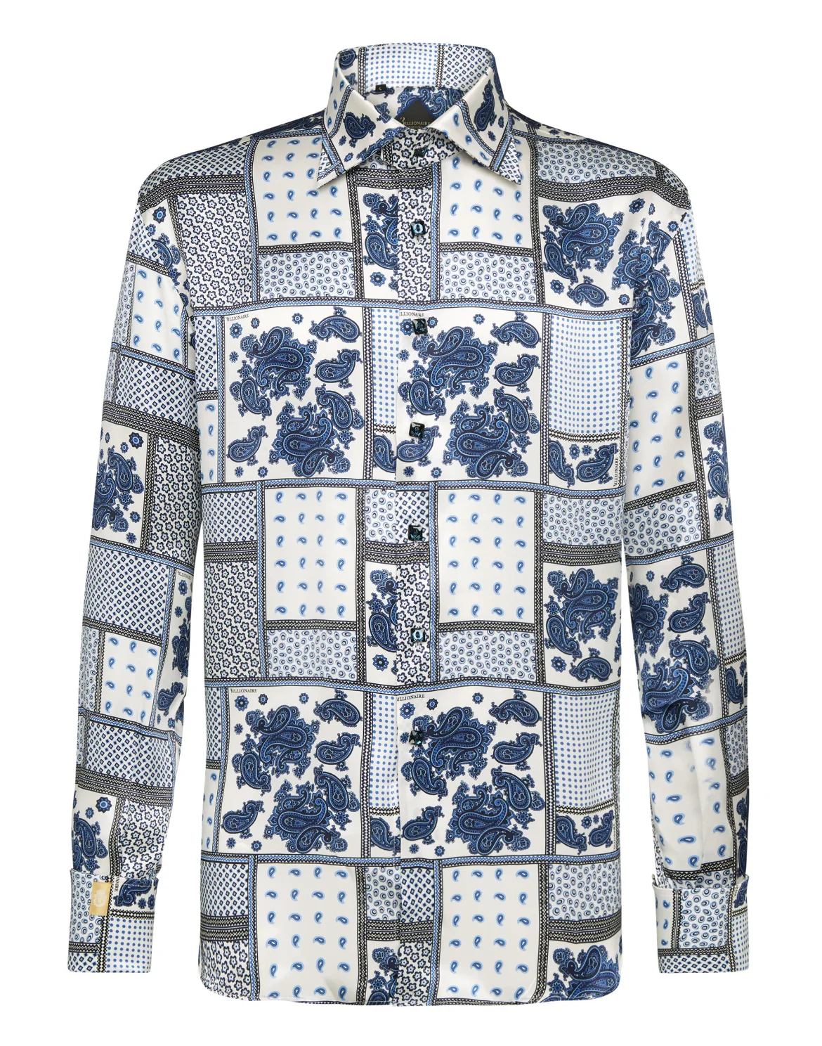 Shirt Gold Cut LS/Flavio Paisley, цвет: Белый