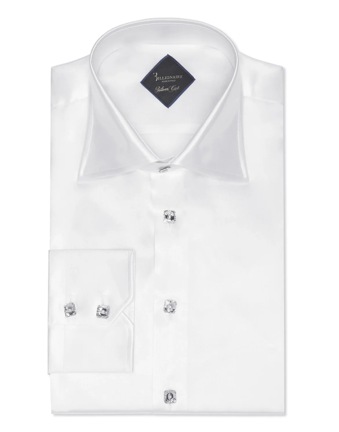 Shirt Gold Cut LS/Flavio Elegant, цвет: Белый