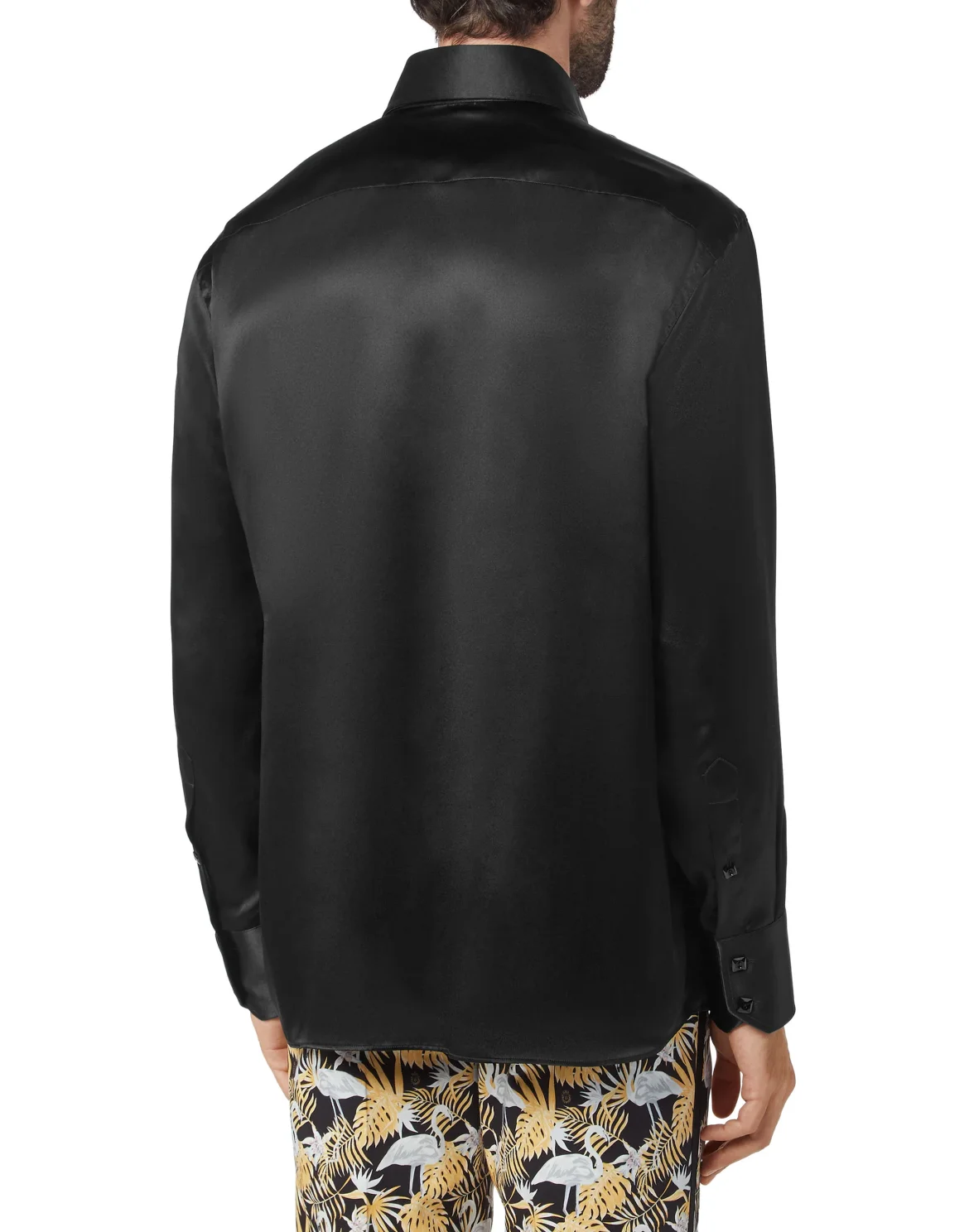 Shirt Gold Cut LS/Flavio Elegant, цвет: Черный