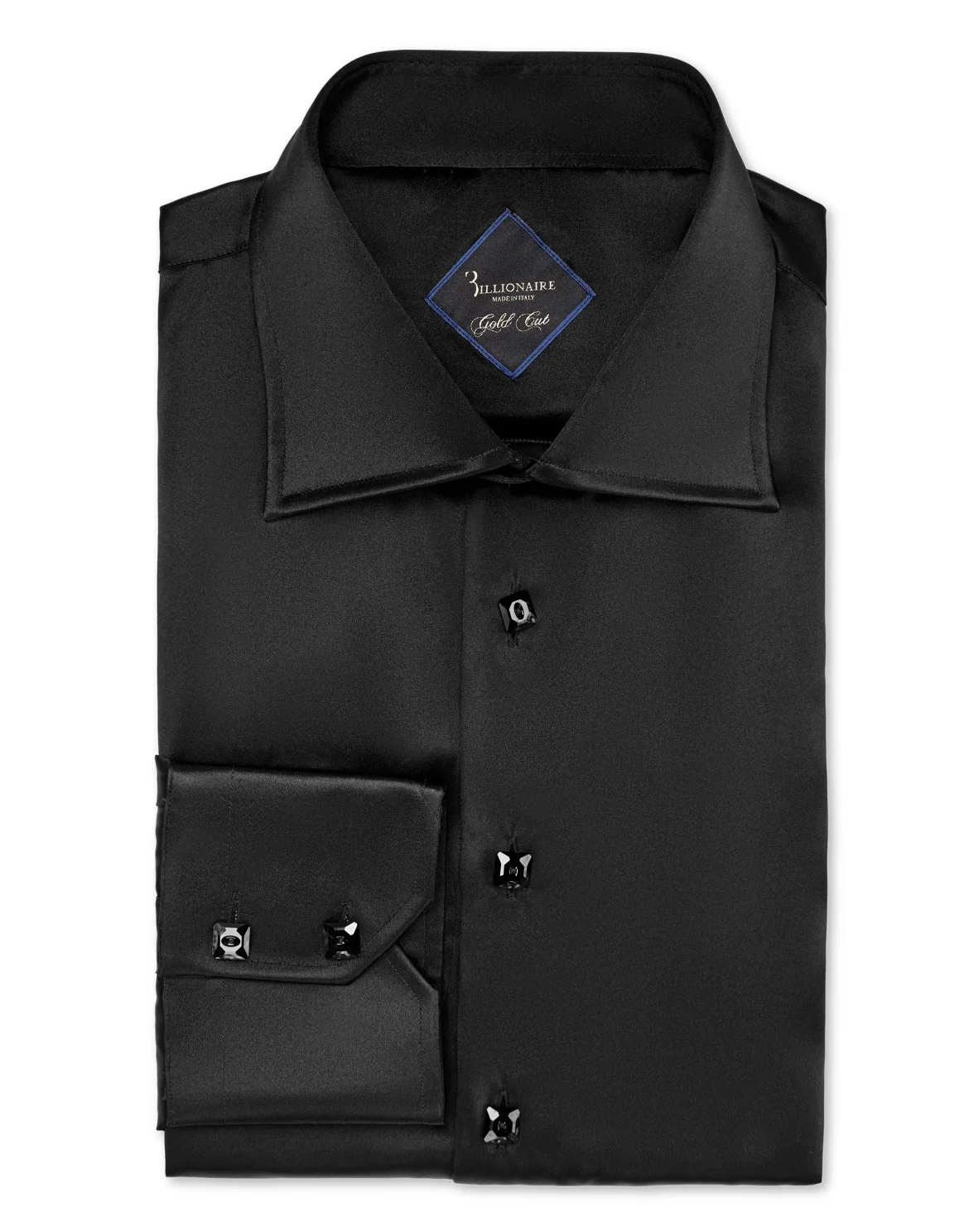 Shirt Gold Cut LS/Flavio Elegant, цвет: Черный