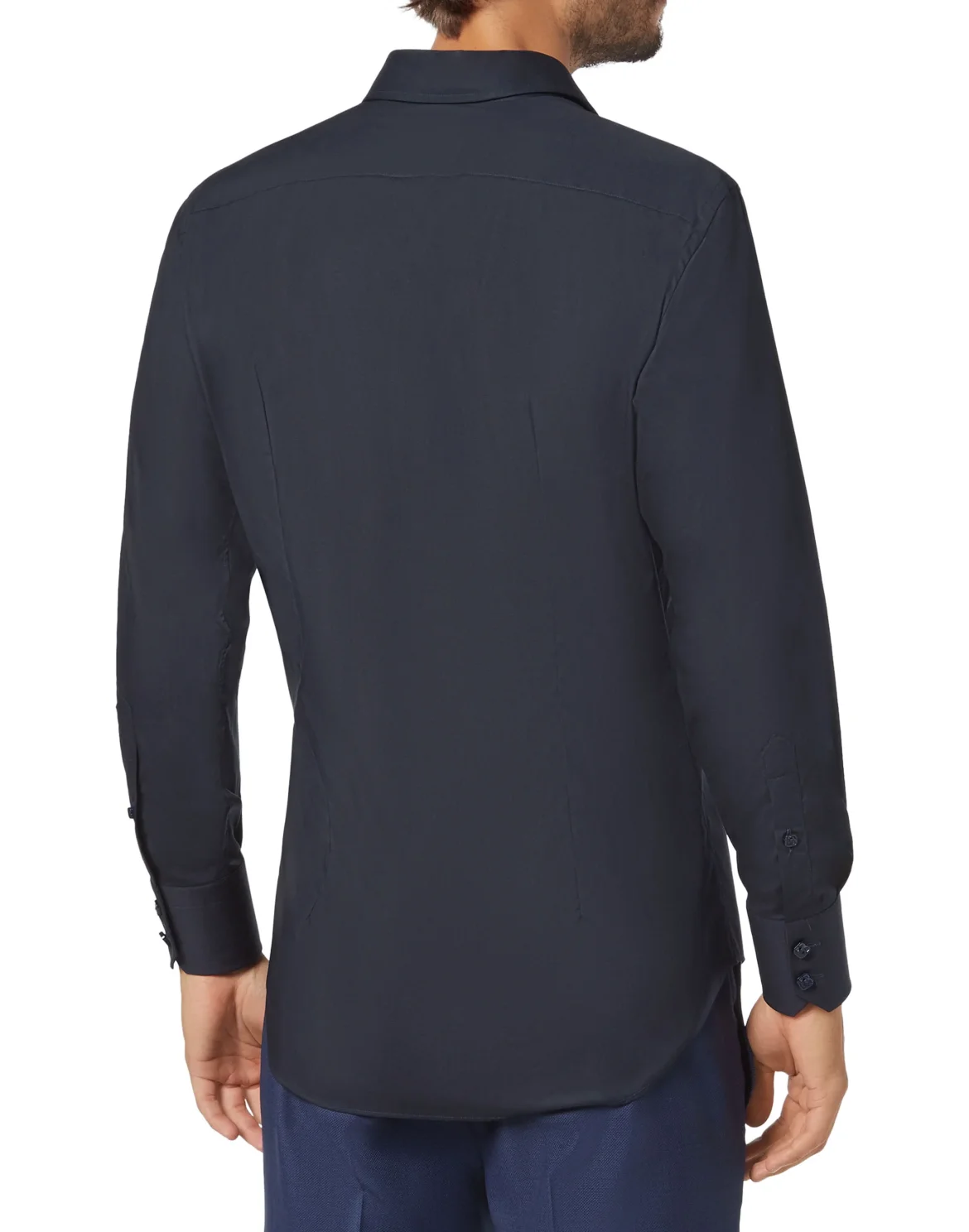Shirt Silver Cut LS/Milano Double B, цвет: Синий