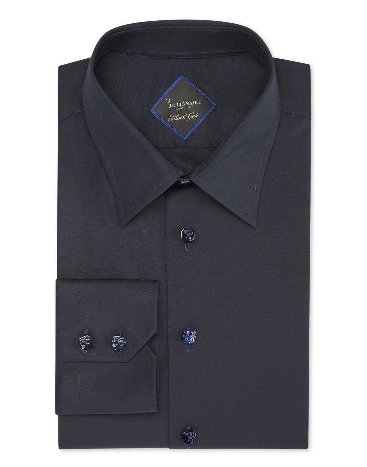 Shirt Silver Cut LS/Milano Double B, цвет: Синий