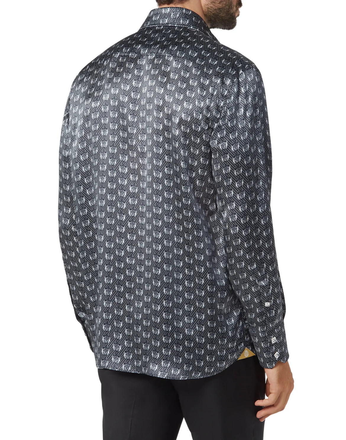 Shirt Gold Cut LS/Flavio Lion, цвет: Черный
