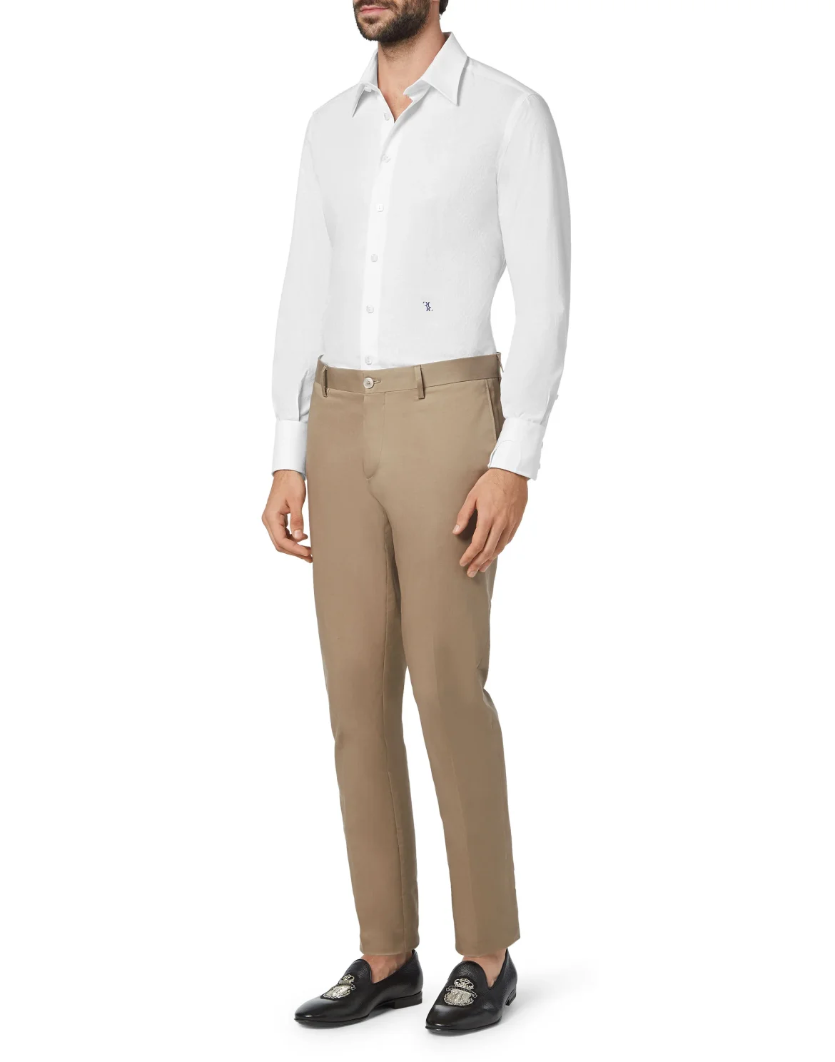 Shirt Silver Cut LS/Milano Flowers, цвет: Белый