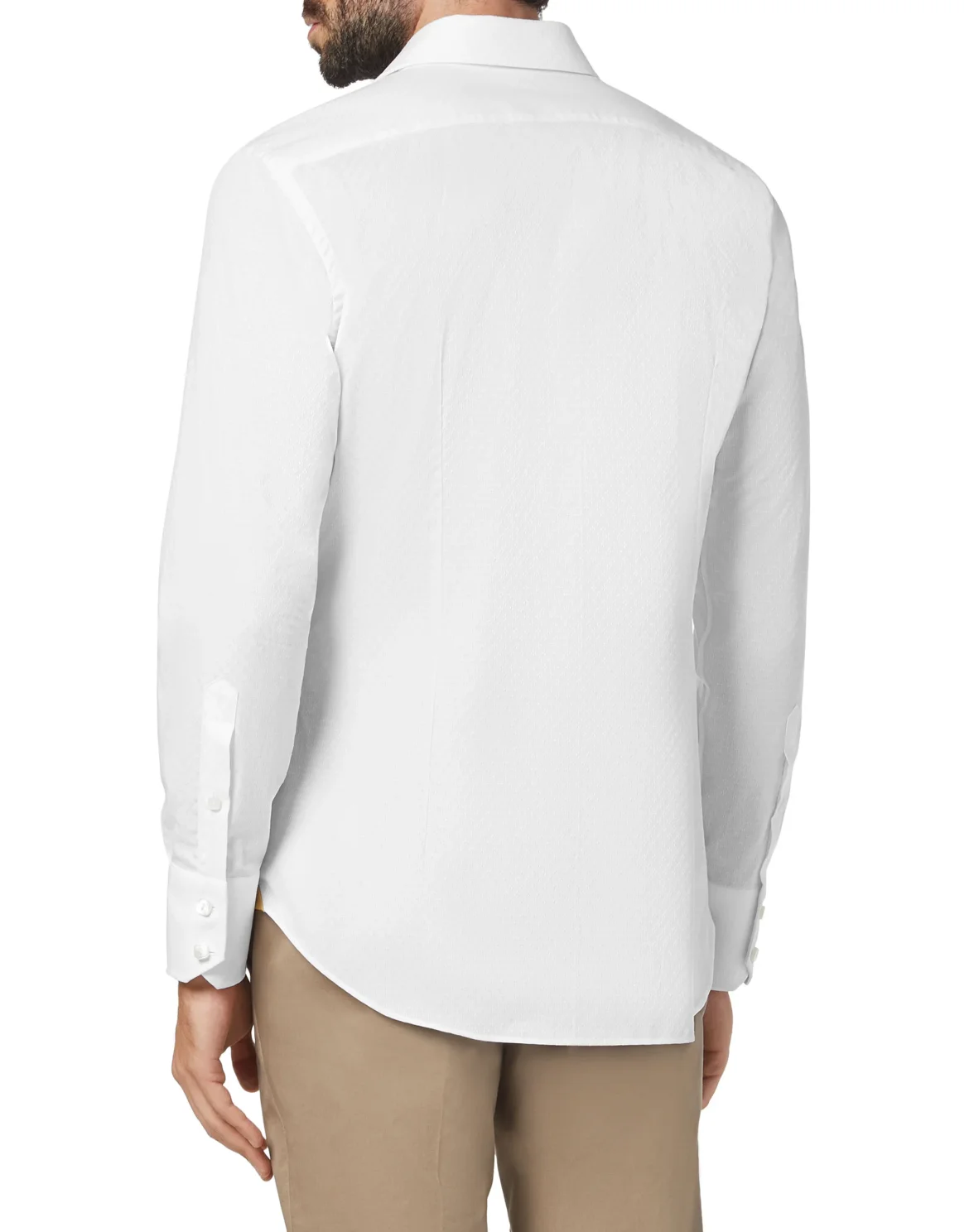 Shirt Silver Cut LS/Milano Flowers, цвет: Белый