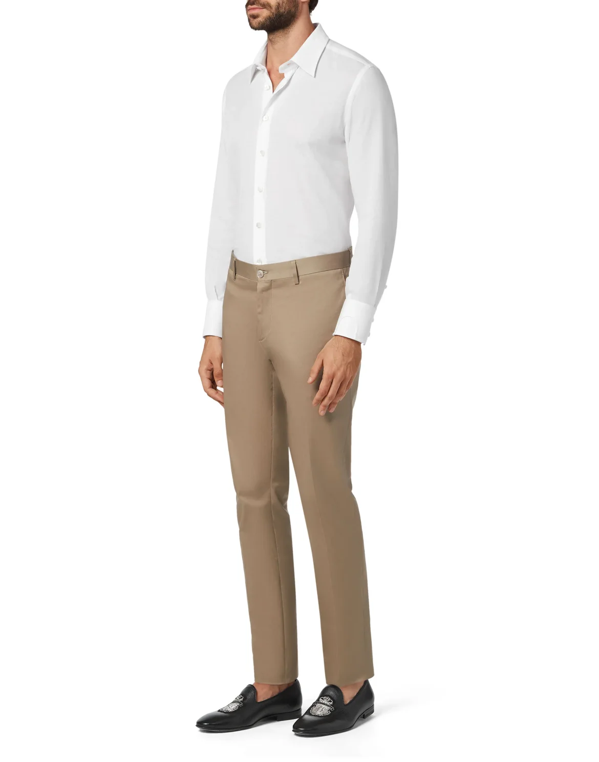 Shirt Silver Cut LS Palms, цвет: Белый